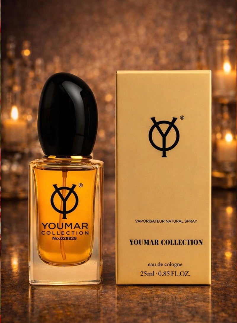 YOUMAR Luxury Woody Vanilla Perfume for Women | Long-Lasting Patchouli Scent (25ml) | Youmar Collection No. 8828 - Image 3